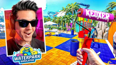 معرفی بازی شبیه ساز پارک آبی Waterpark Simulator